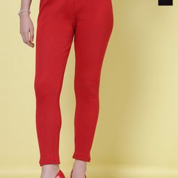 Clora Creation Pack Of 2 Woollen Ankle Length Leggings-image-76
