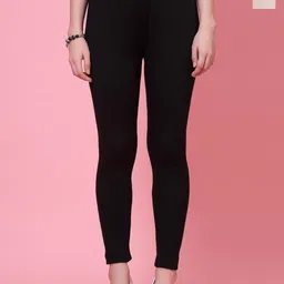 Clora Creation Women Pack Of 2 Woollen Ankle Length Leggings-image-98