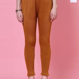 Clora Creation Pack Of 2 Woollen Ankle Length Leggings-image-33