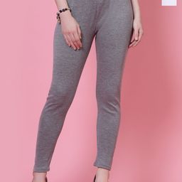 Clora Creation Pack Of 2 Woollen Ankle Length Leggings-image-36