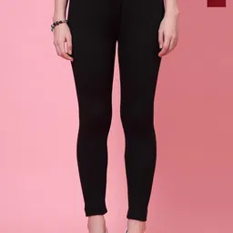 Clora Creation Pack Of 2 Woollen Ankle Length Leggings-image-40