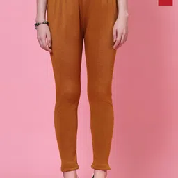 Clora Creation Pack Of 2 Woollen Ankle Length Leggings-image-38