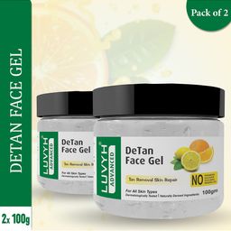 LUVYH Set Of 2 DeTan Face Gel For All Skin Types-5