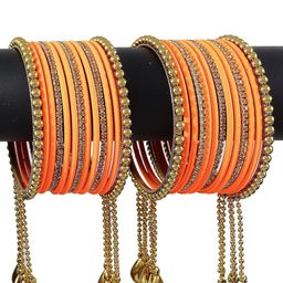 NMII Set Of 26 Zircon Studded Latkan Bangles image 2