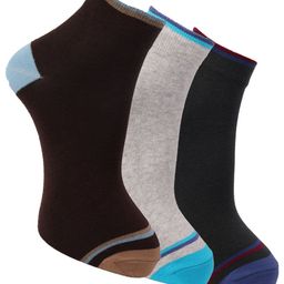 Dollar Socks Men Pack of 3 Assorted Ankle Length Socks-image-58