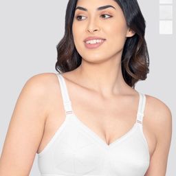 Kalyani Damini Pack Of 3 Full Coverage Non Padded Everyday Bras- All Day Comfort-22