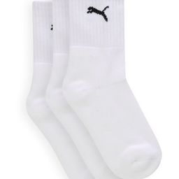 Puma Kids Pack Of 3 Calf-Length Cotton Sport Socks-image-91