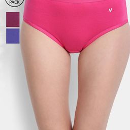 VStar Pack of 3 Assorted Solid Hipster Briefs-picture-11