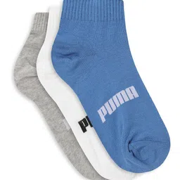 Puma Quarter Unisex Pack Of 3 Cotton Socks-13