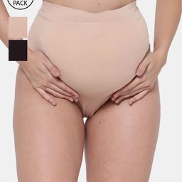 Inner Sense Pack of 3 Antimicrobial Maternity Briefs-image-84