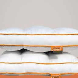 Homerz White 4 Pieces Fibre Filled Breathable Sleep Pillow-32