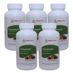 Herbal Hills Triphala Tablets (120 Tablets (Pack of 5))-15