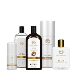 THE MAN COMPANY Blanc Body Wash, Body Lotion, Roll On, Body Spray & EDT Gift Set-46