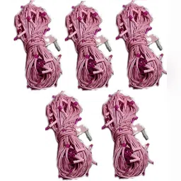 Pixofeet Pink 5 Pcs LED String Lights image 2