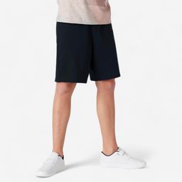 Boys Cotton Shorts - Black-image-7