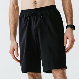Men's Dry+ Running 2-in-1 Shorts With Boxer - Black-10