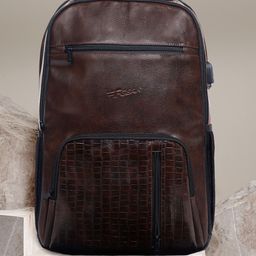 F Gear Unisex Laptop Backpack with USB Charging Port-image-35