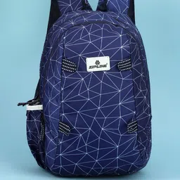 ZIPLINE Unisex Geometric Backpack-picture-31