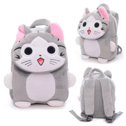 Frantic Unisex Kids Grey & Pink Backpack-picture-29