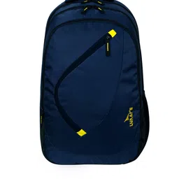 LUNAR'S Unisex Yellow & Blue Embroidered Backpack-15