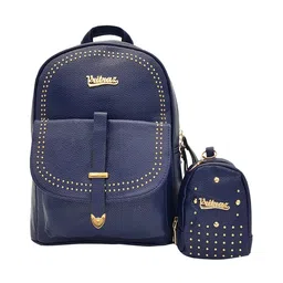 JENNA Women Embellished Backpack With Pouch-19