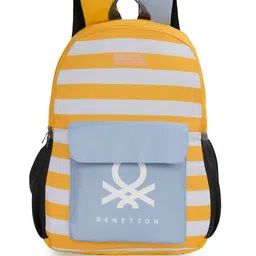United Colors of Benetton Unisex Horizontal Striped Backpack-34