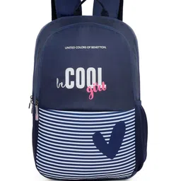United Colors of Benetton Unisex Striped Backpack-image-42