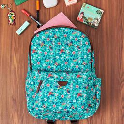 TEAL BY CHUMBAK Women Floral Printed Backpack-15