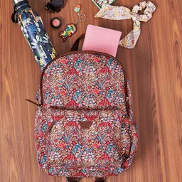 TEAL BY CHUMBAK Women Graphic Printed Backpack-image-87