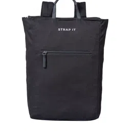 STRAP IT Unisex Black Laptop Bag-7