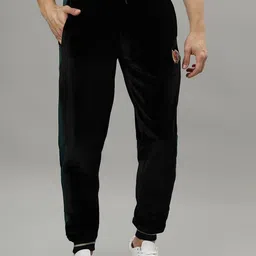 Iconic Men Regular Fit Mid Rise Joggers-image-30