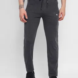 Allen Cooper Men Grey Antimicrobial Relaxed Fit Polyester Track Pants-image-74