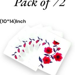 Carry Bags 10*14Inch[Packof72] white D-Cut Bags Rose Handle Gifts&Versatile bags Pack of 72 Grocery Bags-image-17