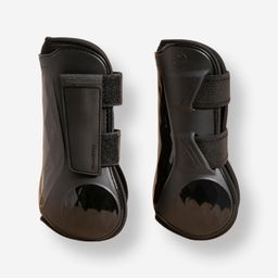 Horse Tendon Boots Twin Pack Front Black-image-27