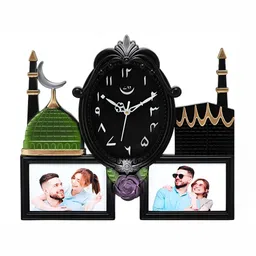 Att'z Black Traditional Wall Clock-52