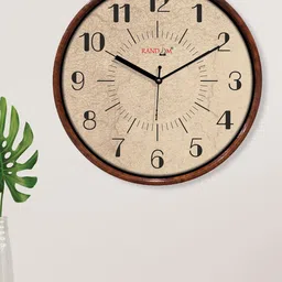 RANDOM Unisex Beige Clocks-55