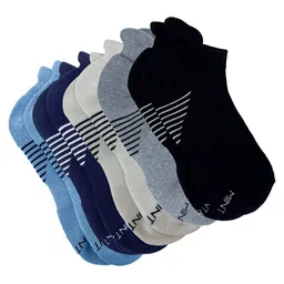 Mint & Oak Men Pack Of 5 Patterned Ankle Length Socks-image-18