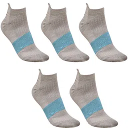 Dollar Socks Men Pack Of 5 Patterned Ankle-Length Socks-24