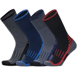 RC. ROYAL CLASS Men Pack Of 4 Patterned Calf-Length Socks-9
