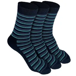 Heelium Pack of 3 Odour-Free Breathable Bamboo Crew Length Socks-55
