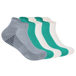 Mint & Oak Men Pack Of 5 Patterned Moisture Wicking Bamboo Ankle Length Socks-48