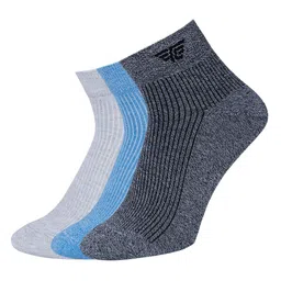 Red Tape Men Pack Of 3 Patterned Ankle-Length Socks-11
