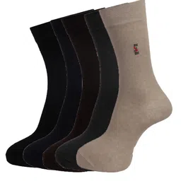 Dollar Socks Men Pack of 5 Assorted Full Length Socks-image-38