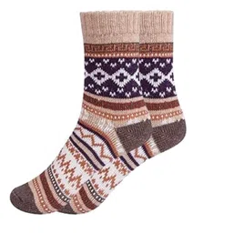 EL REGALO Patterned Ankle Length Socks-image-26