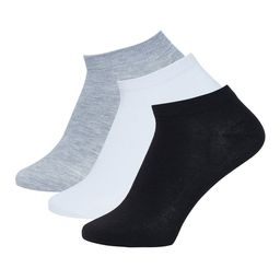SECRETS BY ZEROKAATA Women Pack Of 3 Assorted Ankle-Length Socks-10