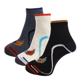 Dollar Socks Men Assorted Cotton Pack Of 3 Above Ankle Length Socks-image-97