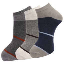 Dollar Socks Men Pack Of 3 Assorted Ankle-Length Socks-image-82