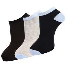 Dollar Socks Men Pack of 3 Assorted Cotton Ankle-Length Socks-image-86
