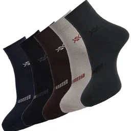 Dollar Socks Men Pack Of 3 Assorted Above Ankle Length Socks-image-10