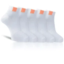 Dollar Socks Men Pack Of 5 Assorted  Pure Cotton Ankle Length Socks-image-12